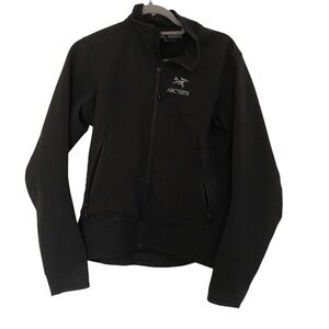 Arcteryx Jacket Soft Shell Black Womens Medium